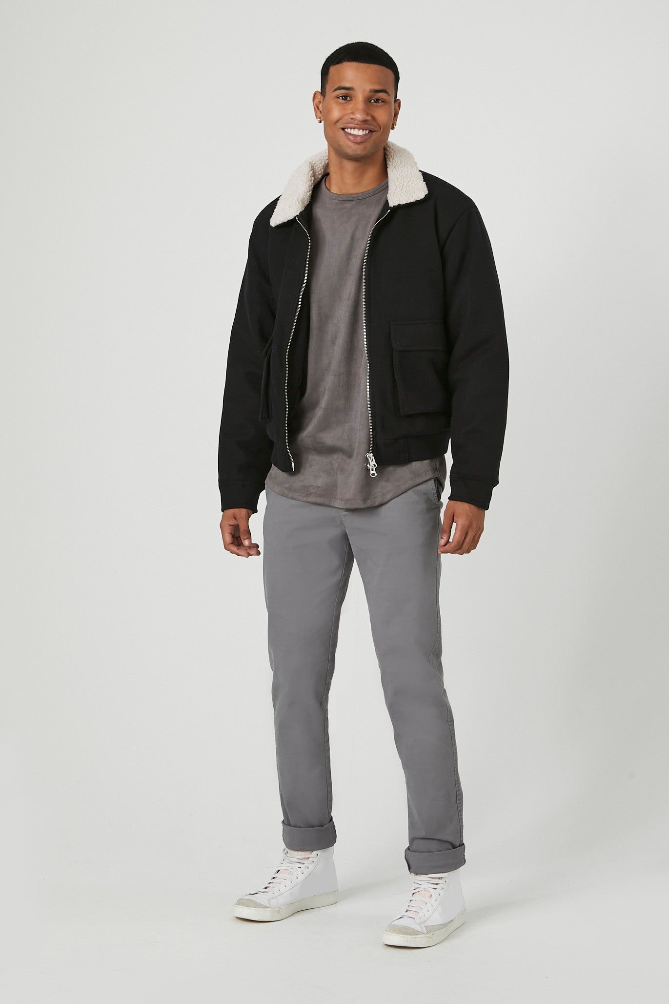 Blouson avec col en Sherpa sold by Urban Planet product image thumbnail 4