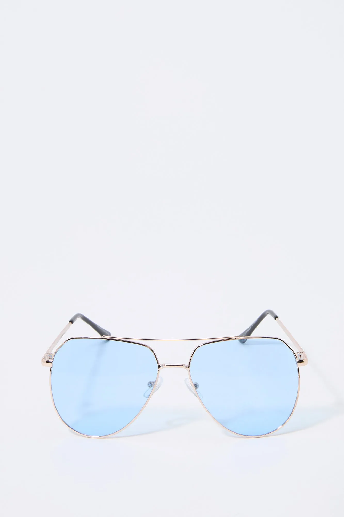 Lightly Tinted Aviator Sunglasses sold by Urban Planet product image thumbnail 4