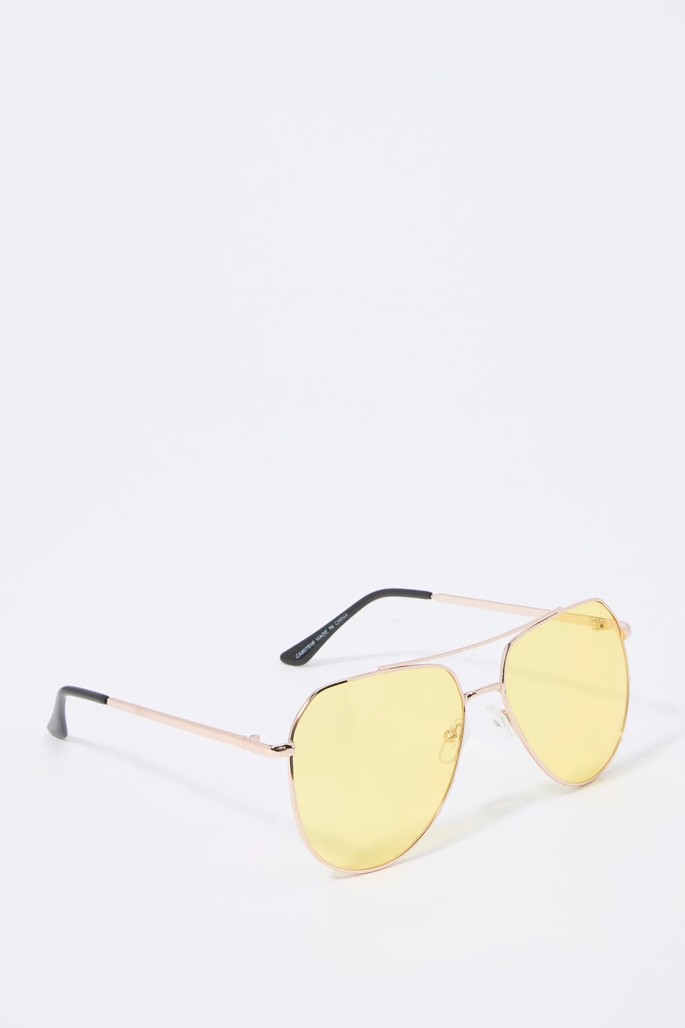 Lightly Tinted Aviator Sunglasses sold by Urban Planet product image thumbnail 2