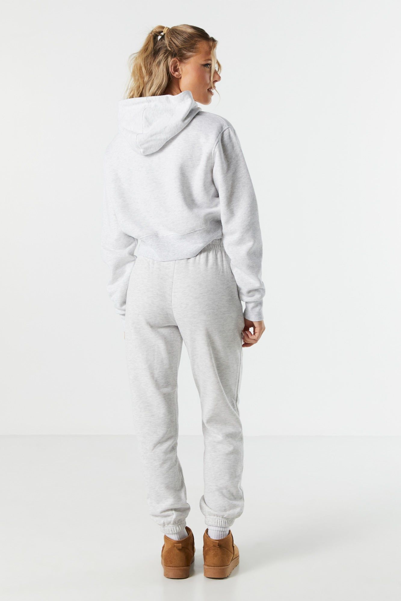 Pantalon de jogging en molleton à taille haute sold by Urban Planet product image thumbnail 12