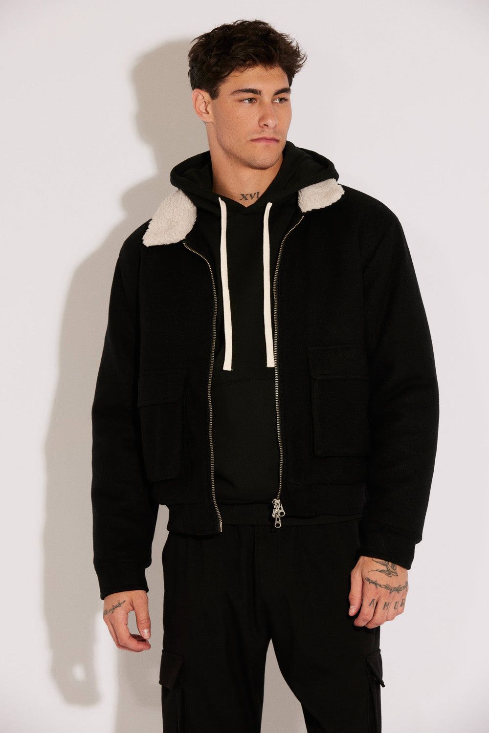 Blouson avec col en Sherpa sold by Urban Planet