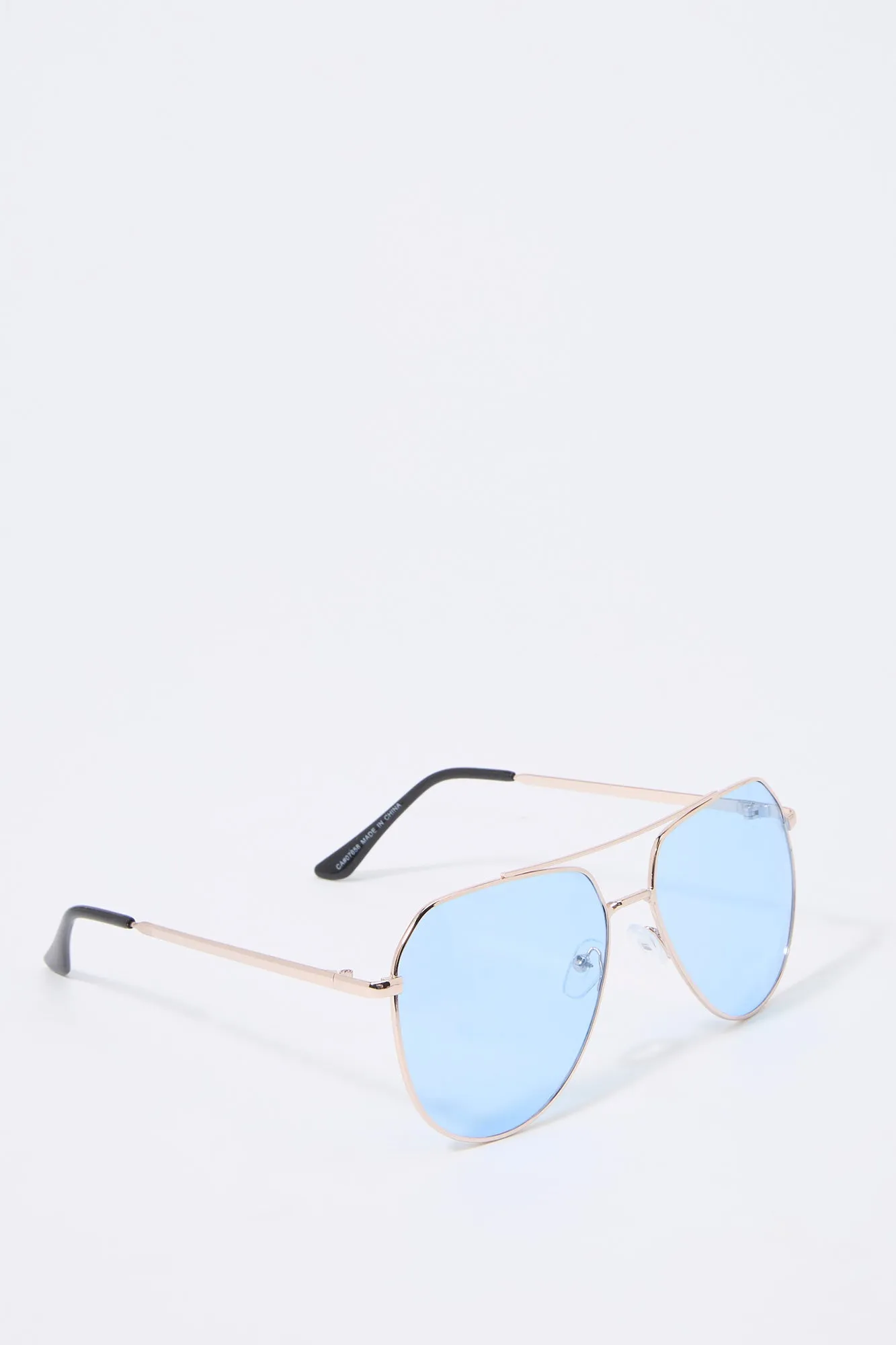 Lightly Tinted Aviator Sunglasses sold by Urban Planet product image thumbnail 5