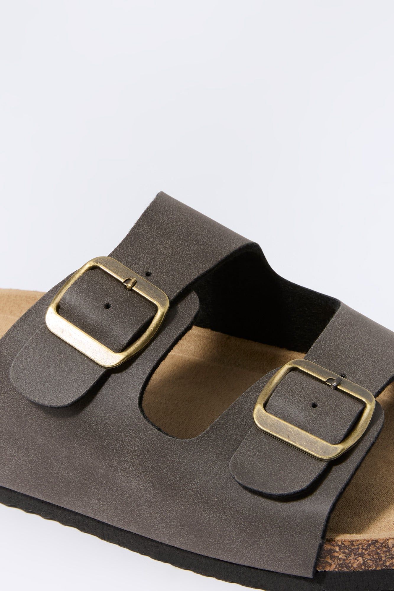 Vert foncé Sandales à boucle en liège sold by Urban Planet product image thumbnail 4