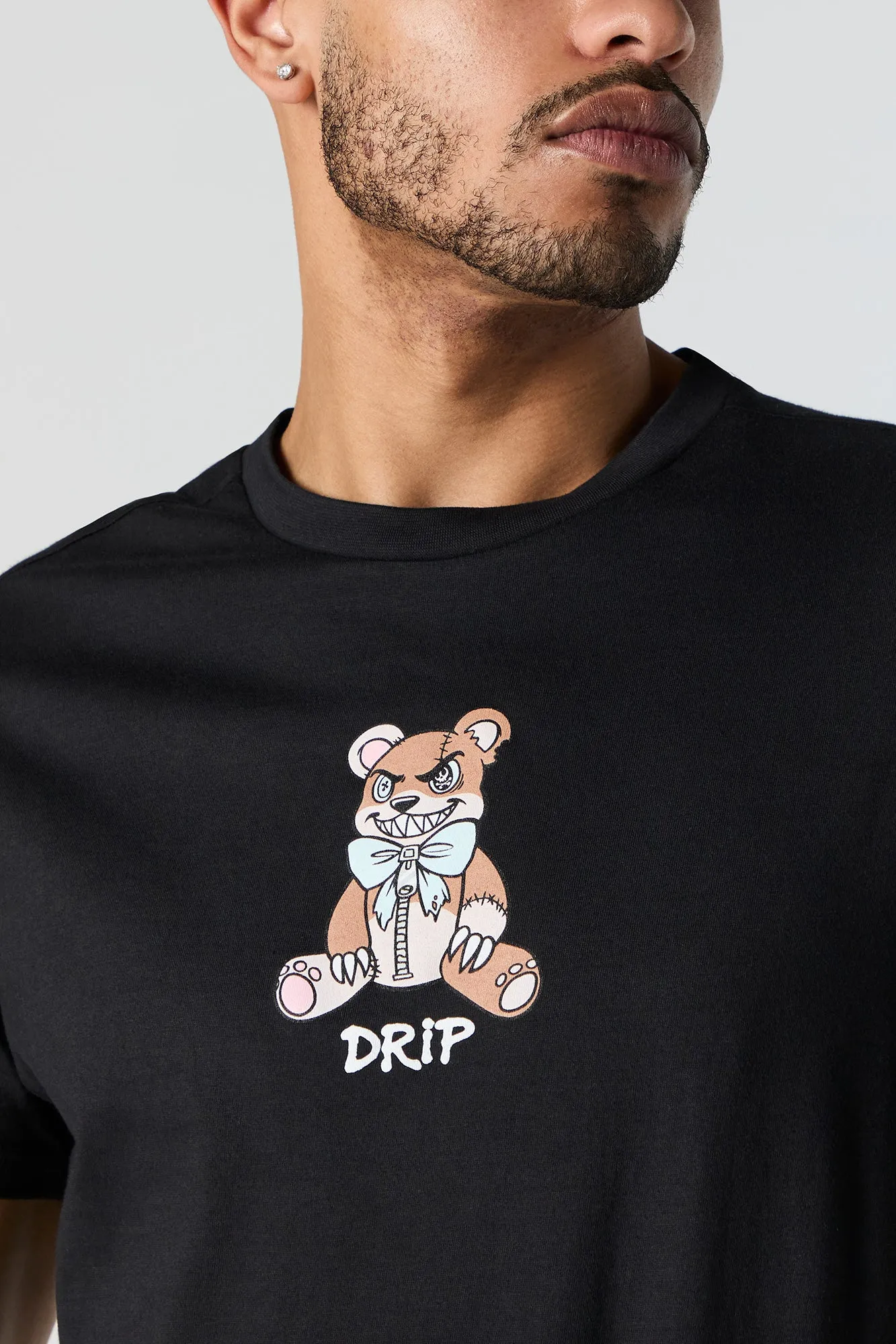 Drop Teddy Graphic T-Shirt sold by Urban Planet product image thumbnail 2