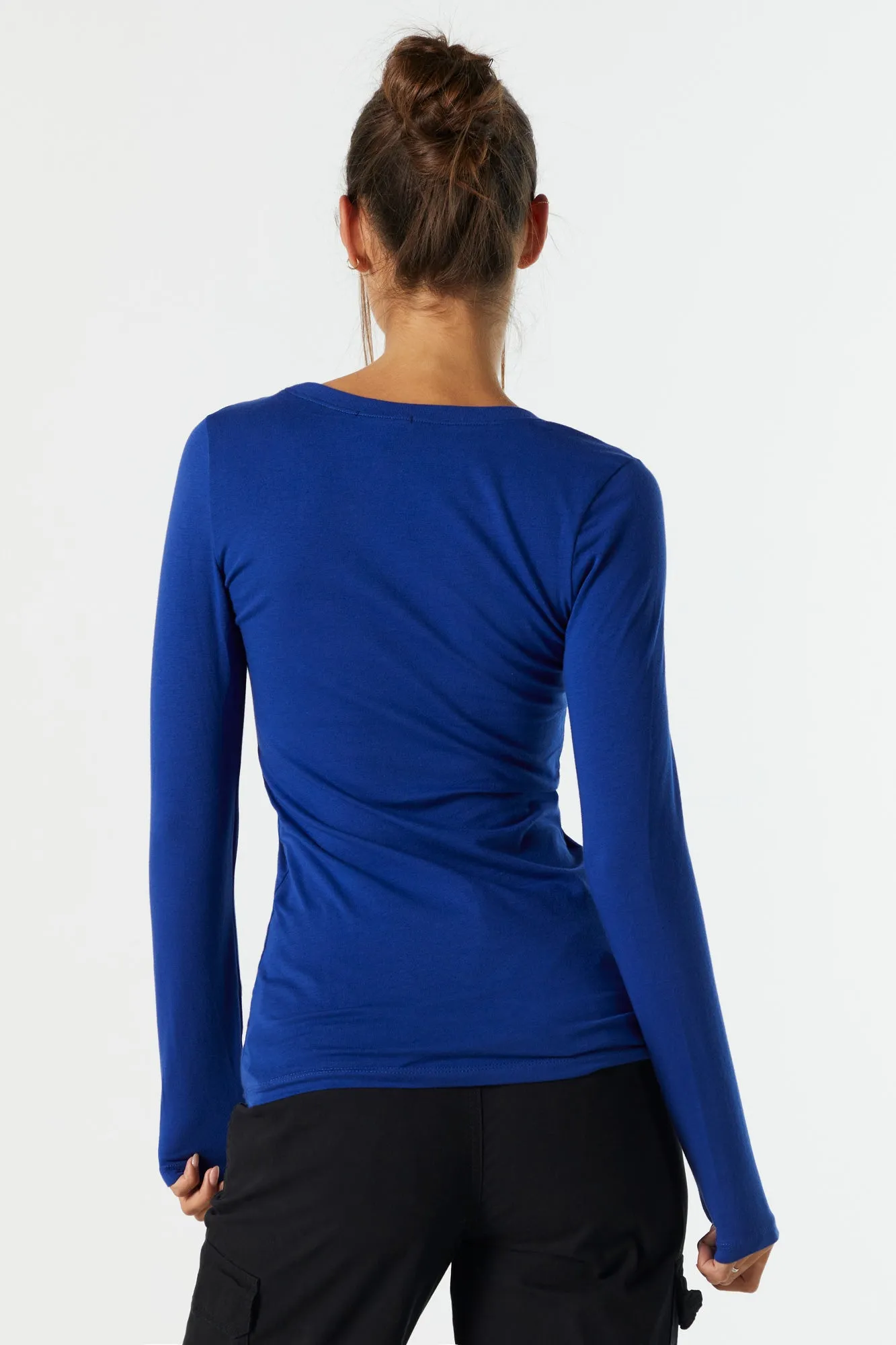 Round Neck Long Sleeve Top sold by Urban Planet product image thumbnail 5