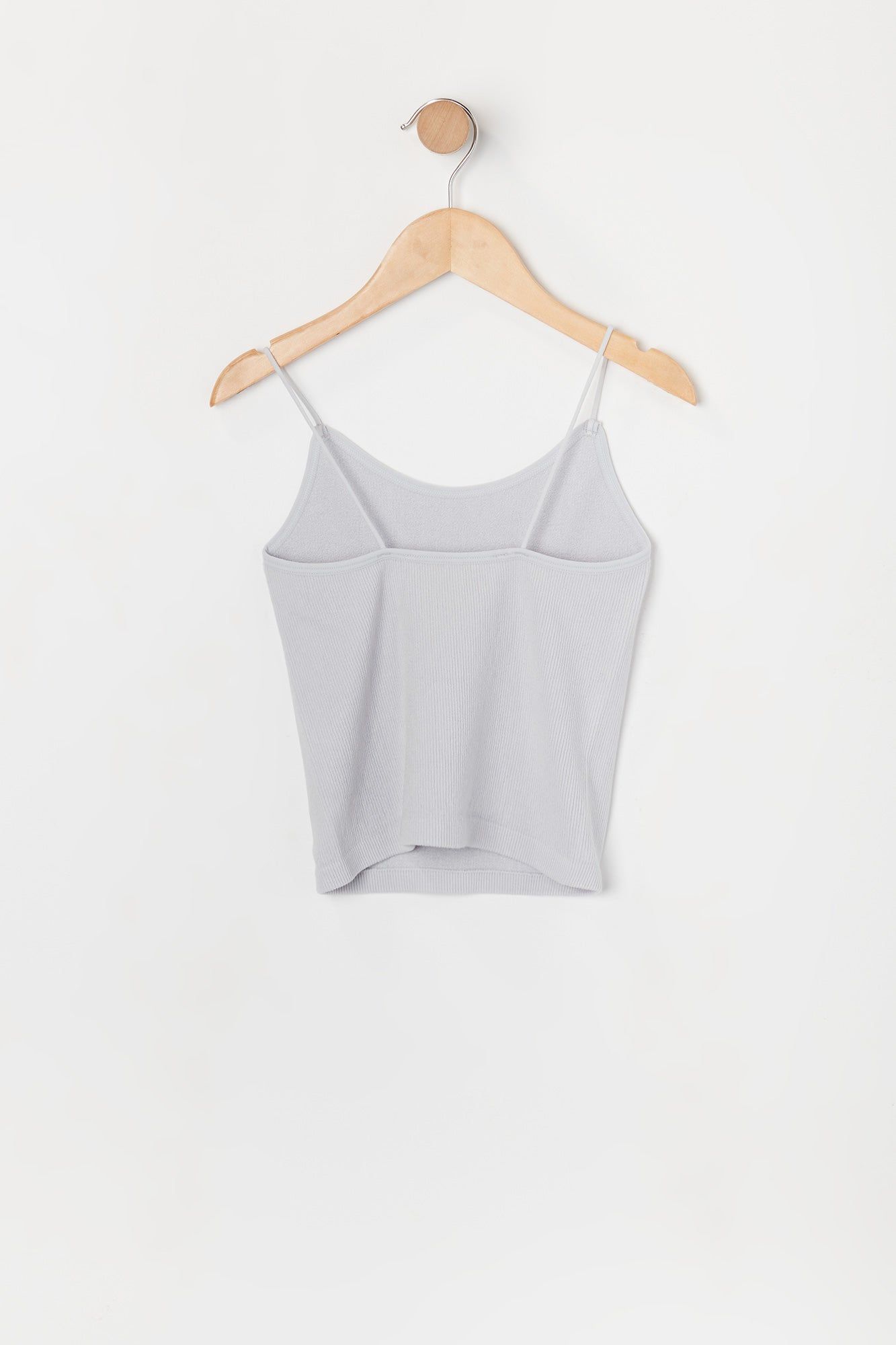 Camisole côtelée sans couture à bretelles ultraminces pour fille sold by Urban Planet product image thumbnail 4