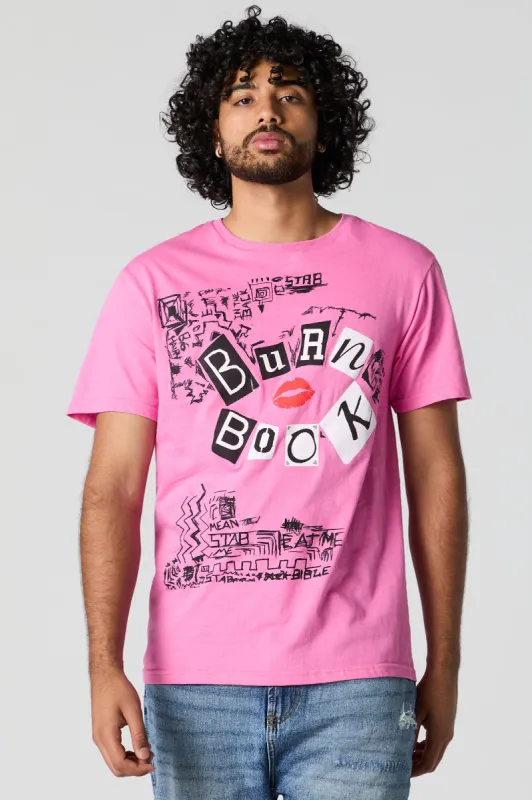 T-shirt à imprimé Burn Book sold by Urban Planet