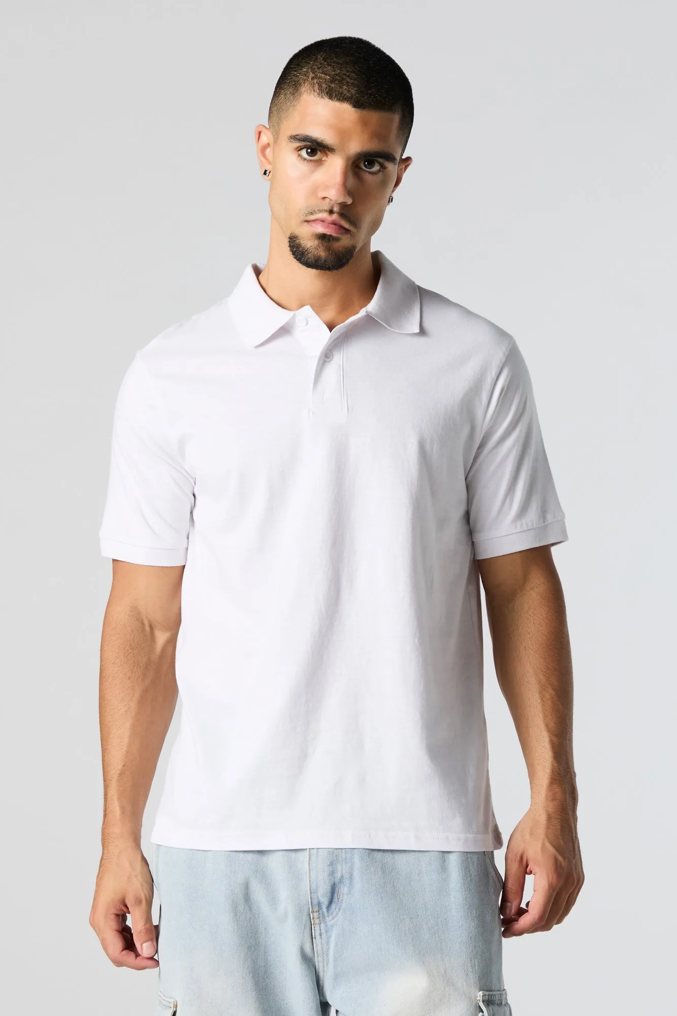 Solid Polo Shirt sold by Urban Planet