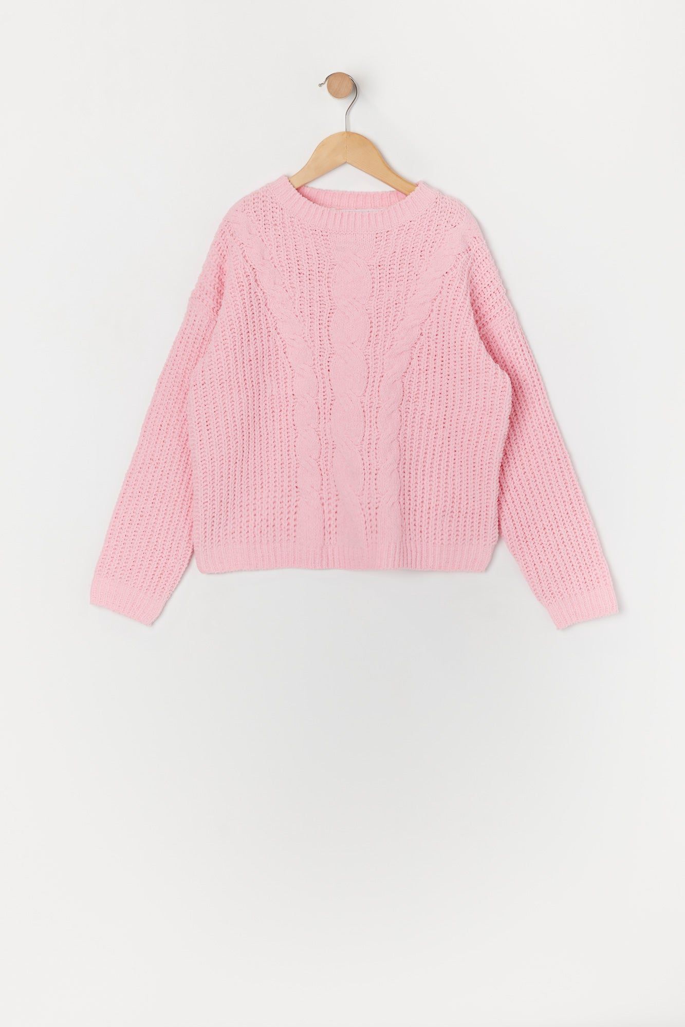 Chandail en tricot à mailles torsadées pour filles sold by Urban Planet product image thumbnail 5