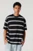 T-shirt ras du cou décontracté rayé sold by Urban Planet
