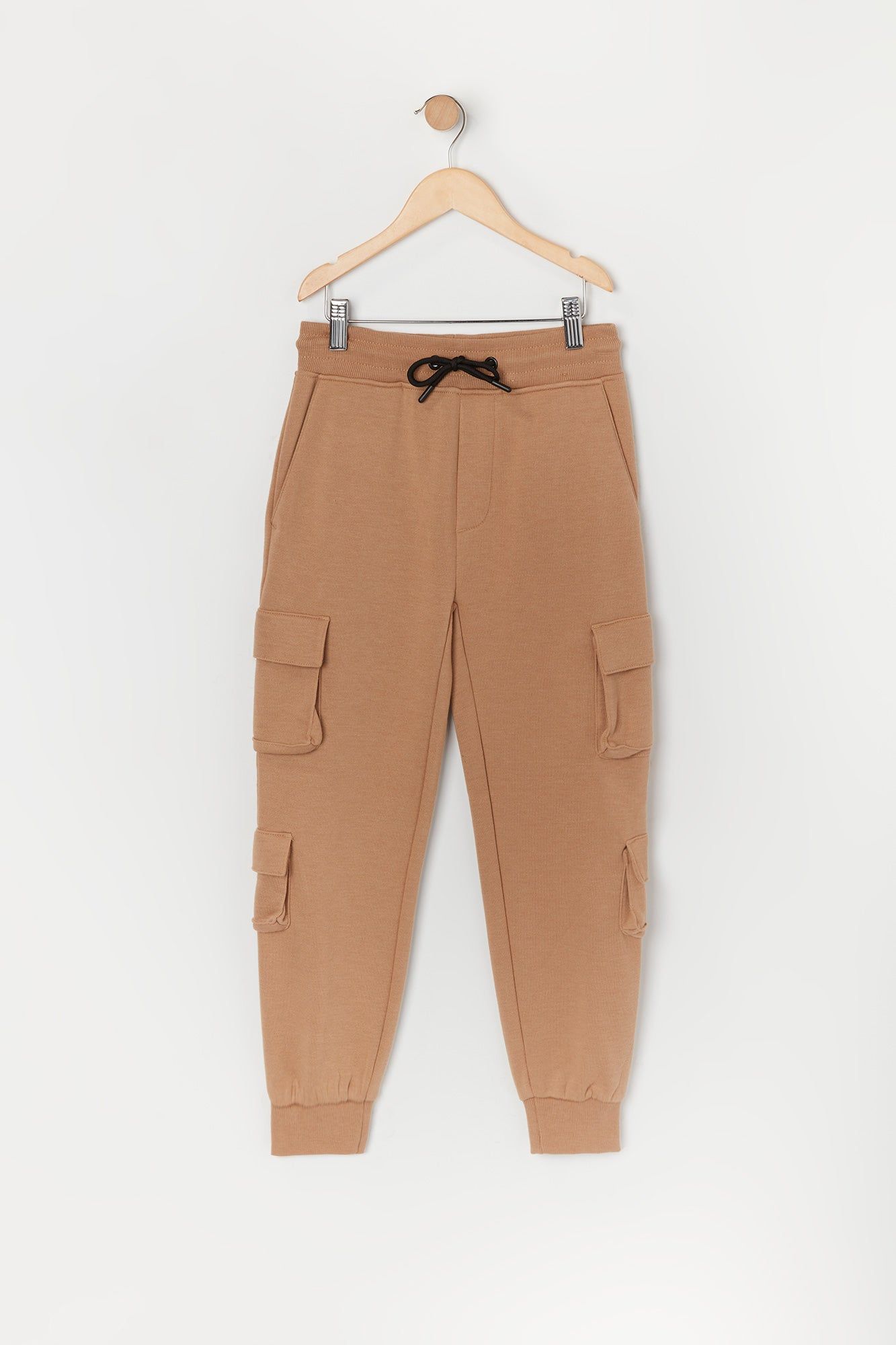 Pantalon de jogging cargo en molleton avec poches multiples pour garçon sold by Urban Planet product image thumbnail 4