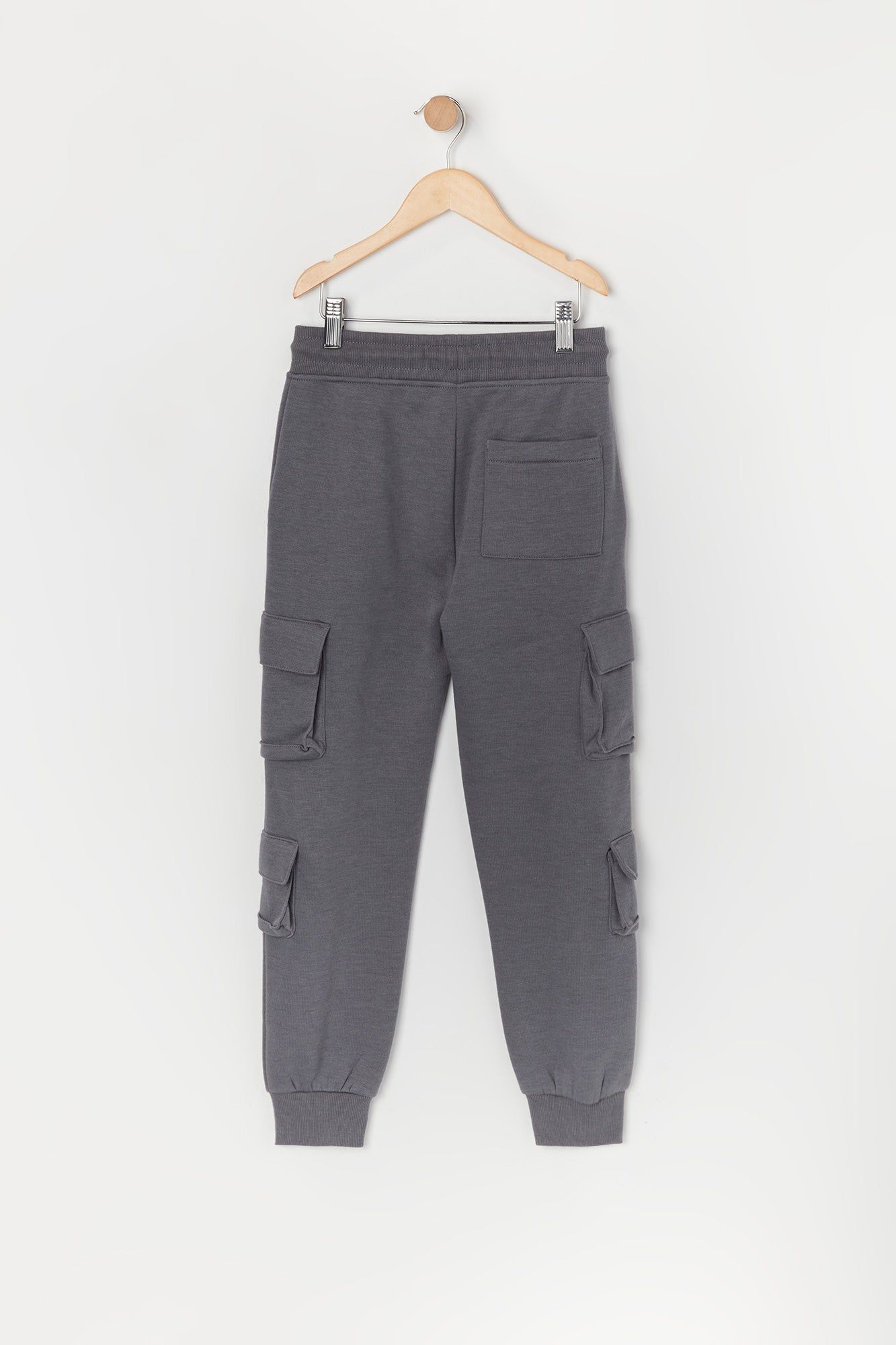 Pantalon de jogging cargo en molleton avec poches multiples pour garçon sold by Urban Planet product image thumbnail 2