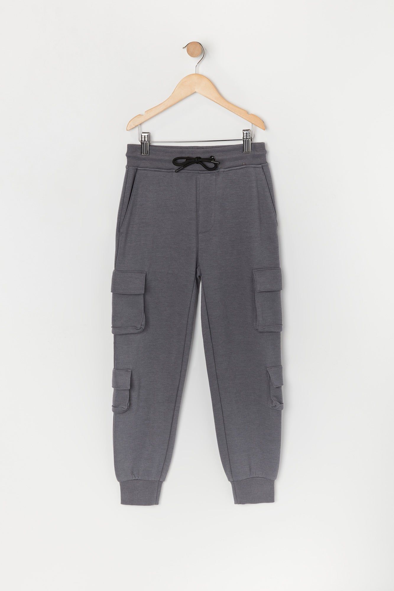 Pantalon de jogging cargo en molleton avec poches multiples pour garçon sold by Urban Planet