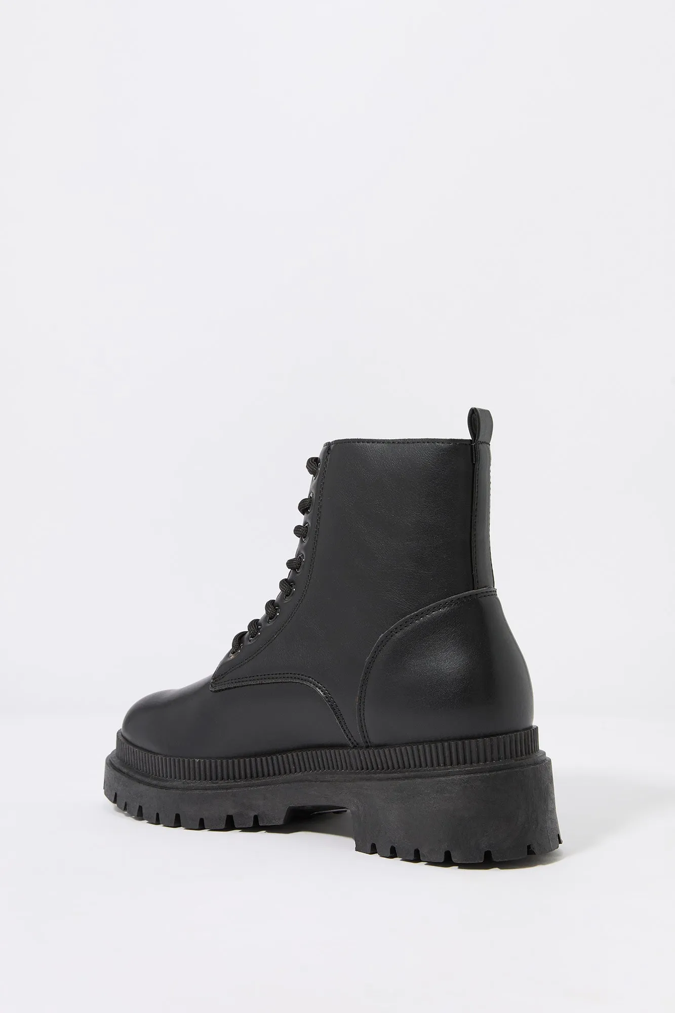 Bottes lacées en similicuir sold by Urban Planet product image thumbnail 3