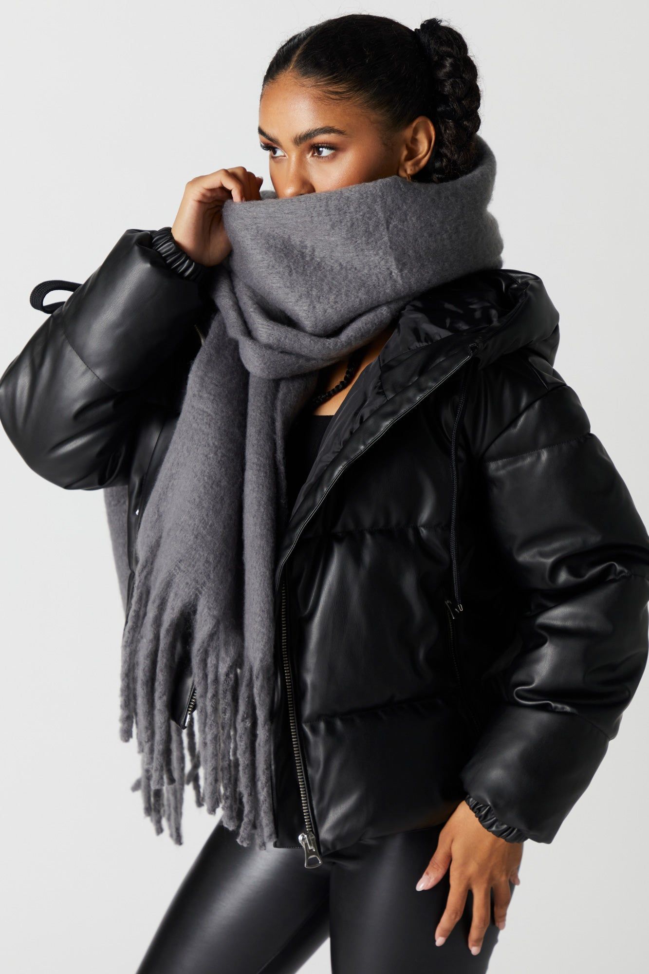 Brushed Scarf sold by Urban Planet product image thumbnail 2