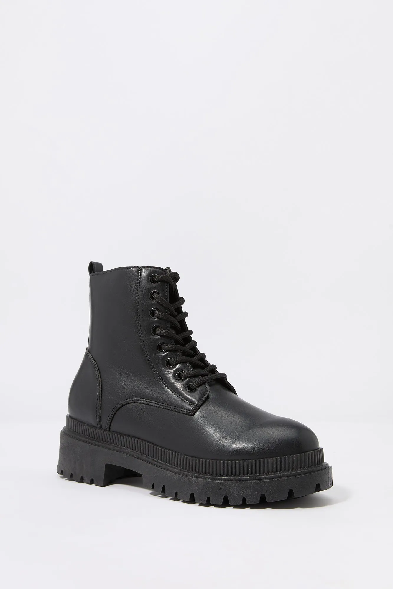 Bottes lacées en similicuir sold by Urban Planet product image thumbnail 2