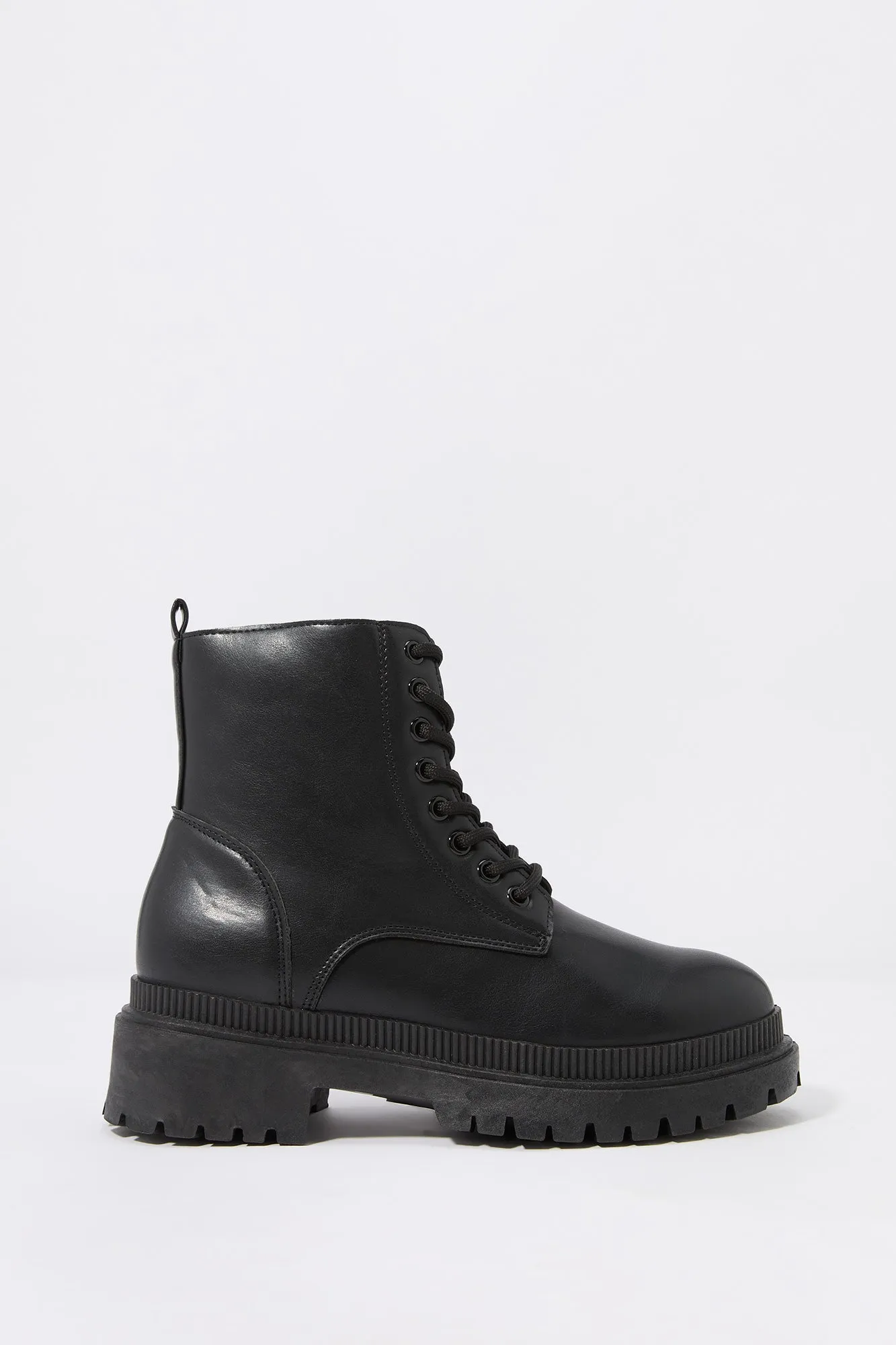Bottes lacées en similicuir sold by Urban Planet