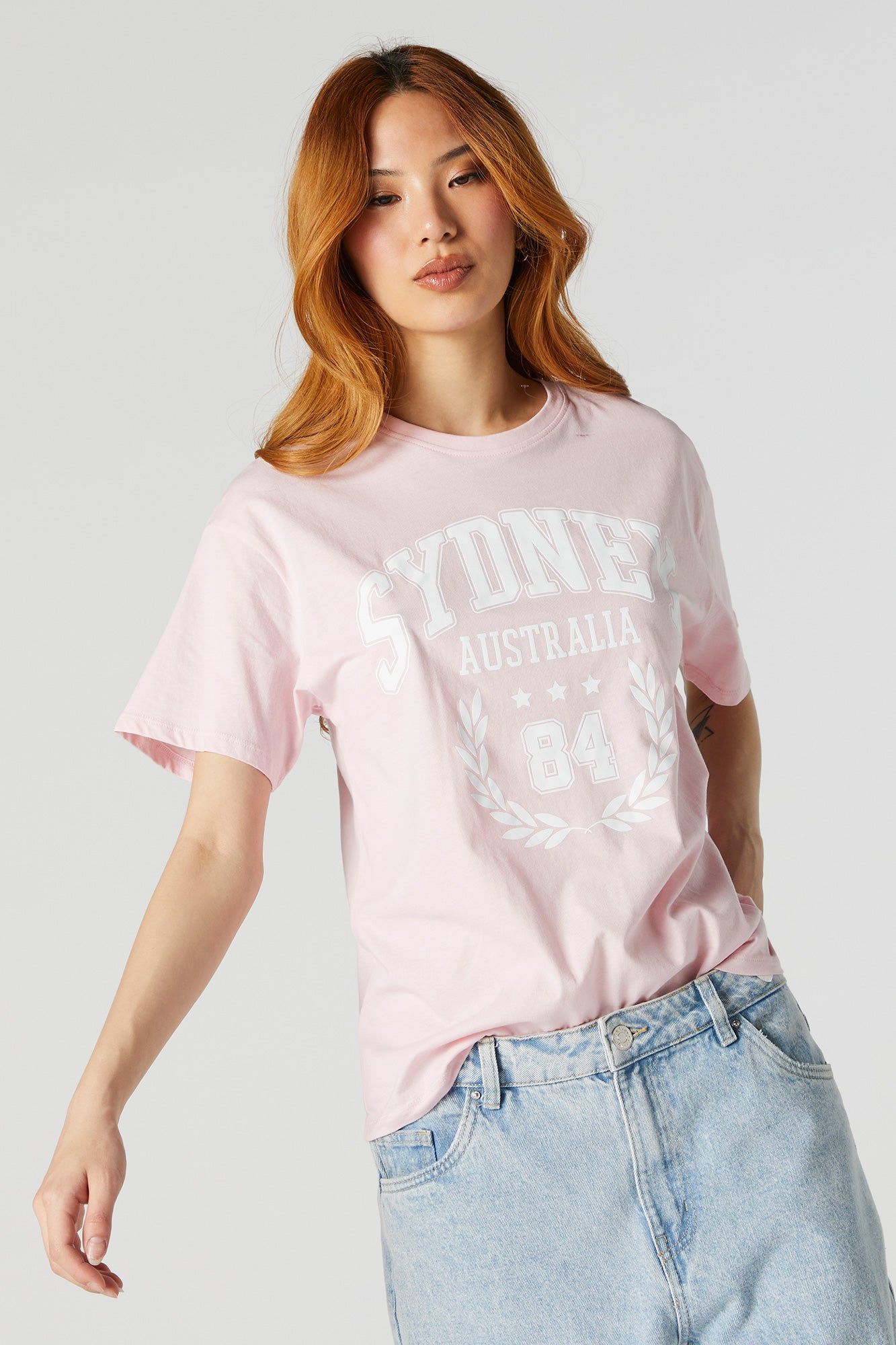 Sydney Australia Graphic Boyfriend T-Shirt sold by Urban Planet product image thumbnail 2