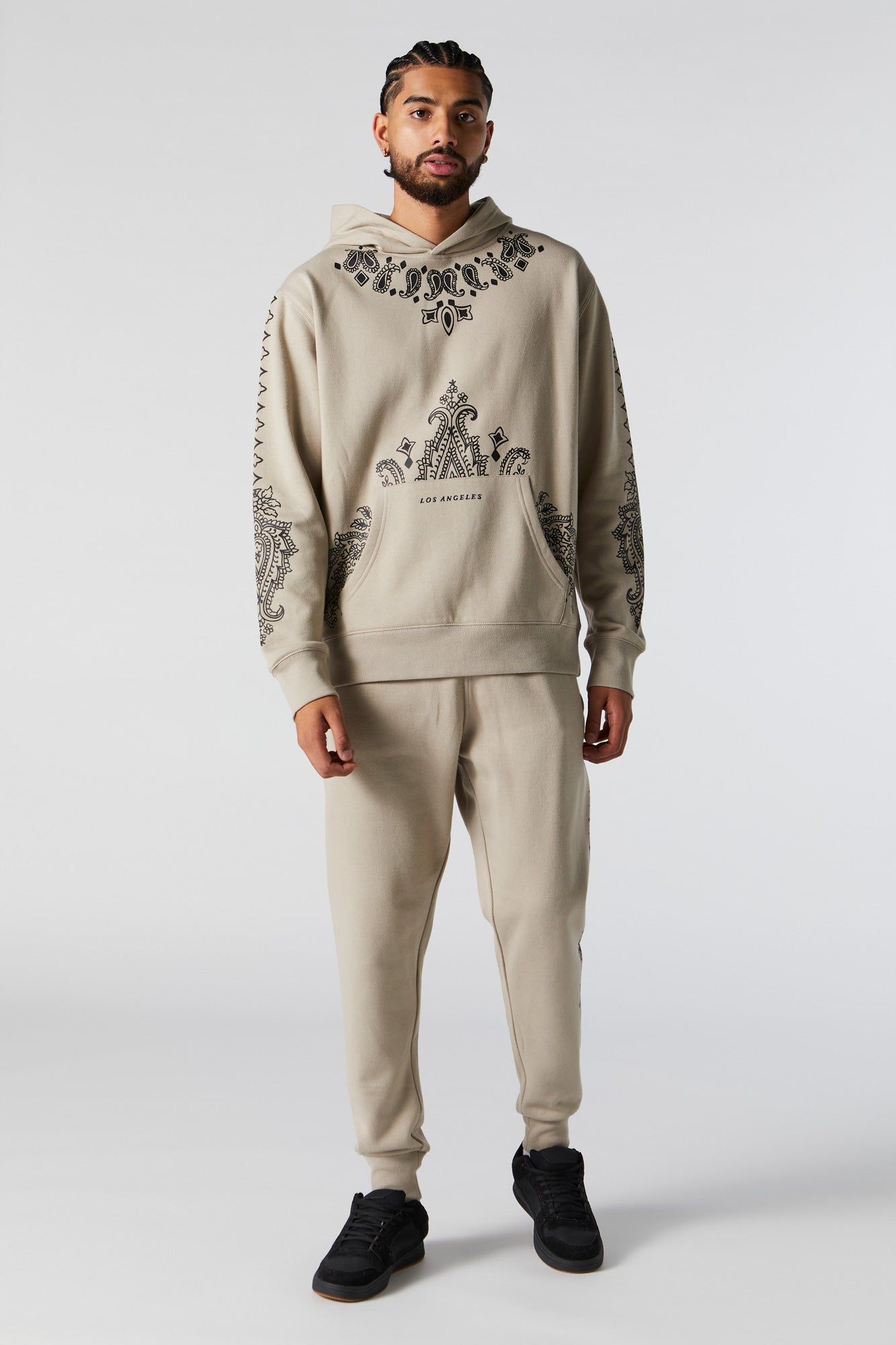 Graphic Fleece Hoodie sold by Urban Planet product image thumbnail 3