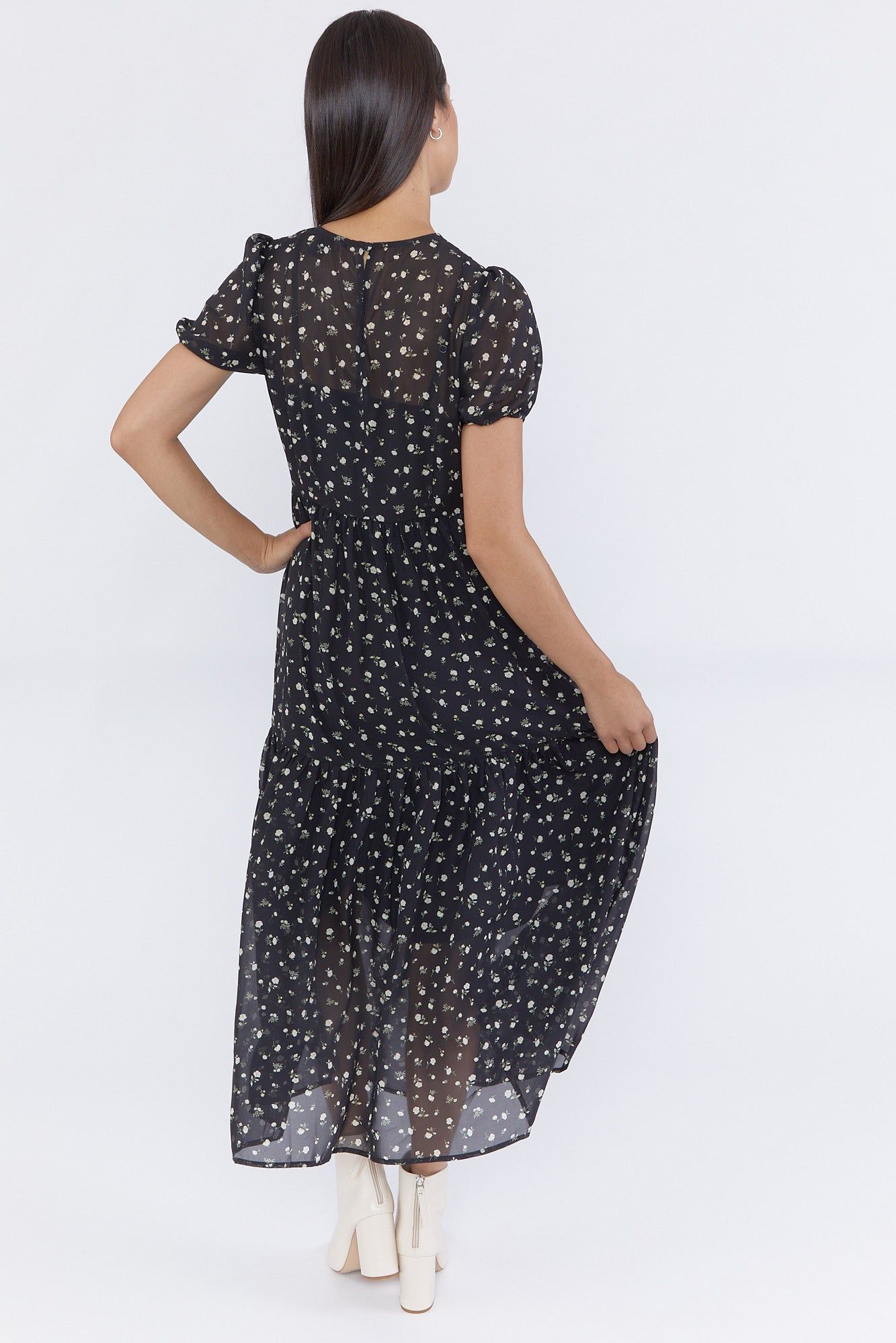 Chifon Floral Maxi Dress sold by Urban Planet product image thumbnail 5