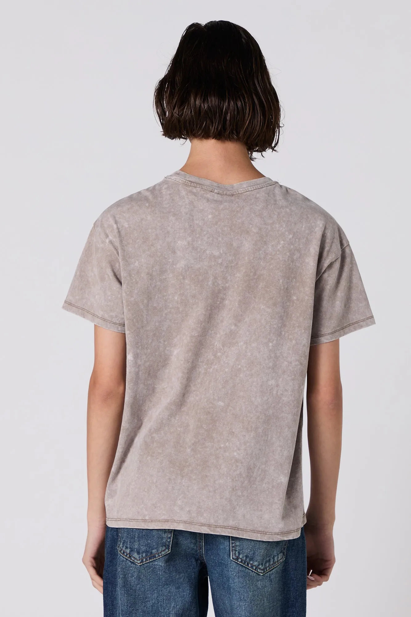 Arizona Desert Dreaming Graphic Washed Boyfriend T-Shirt sold by Urban Planet product image thumbnail 3