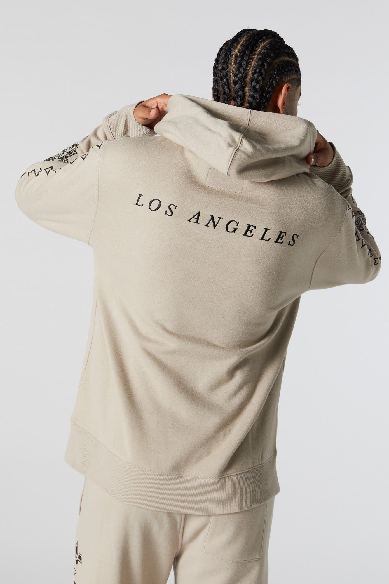 Graphic Fleece Hoodie sold by Urban Planet product image thumbnail 2