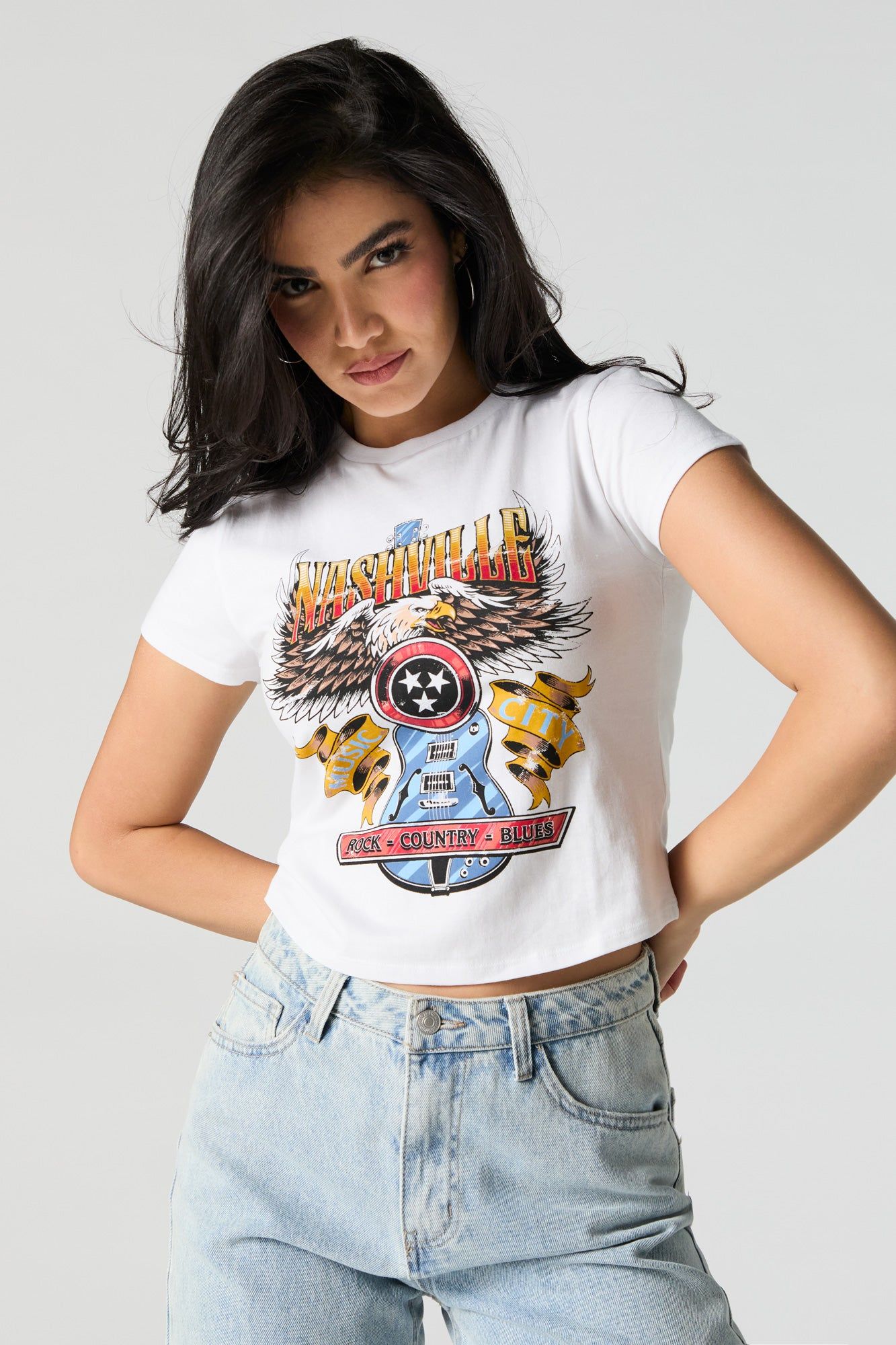 Nashville Graphic Baby T-Shirt sold by Urban Planet product image thumbnail 4