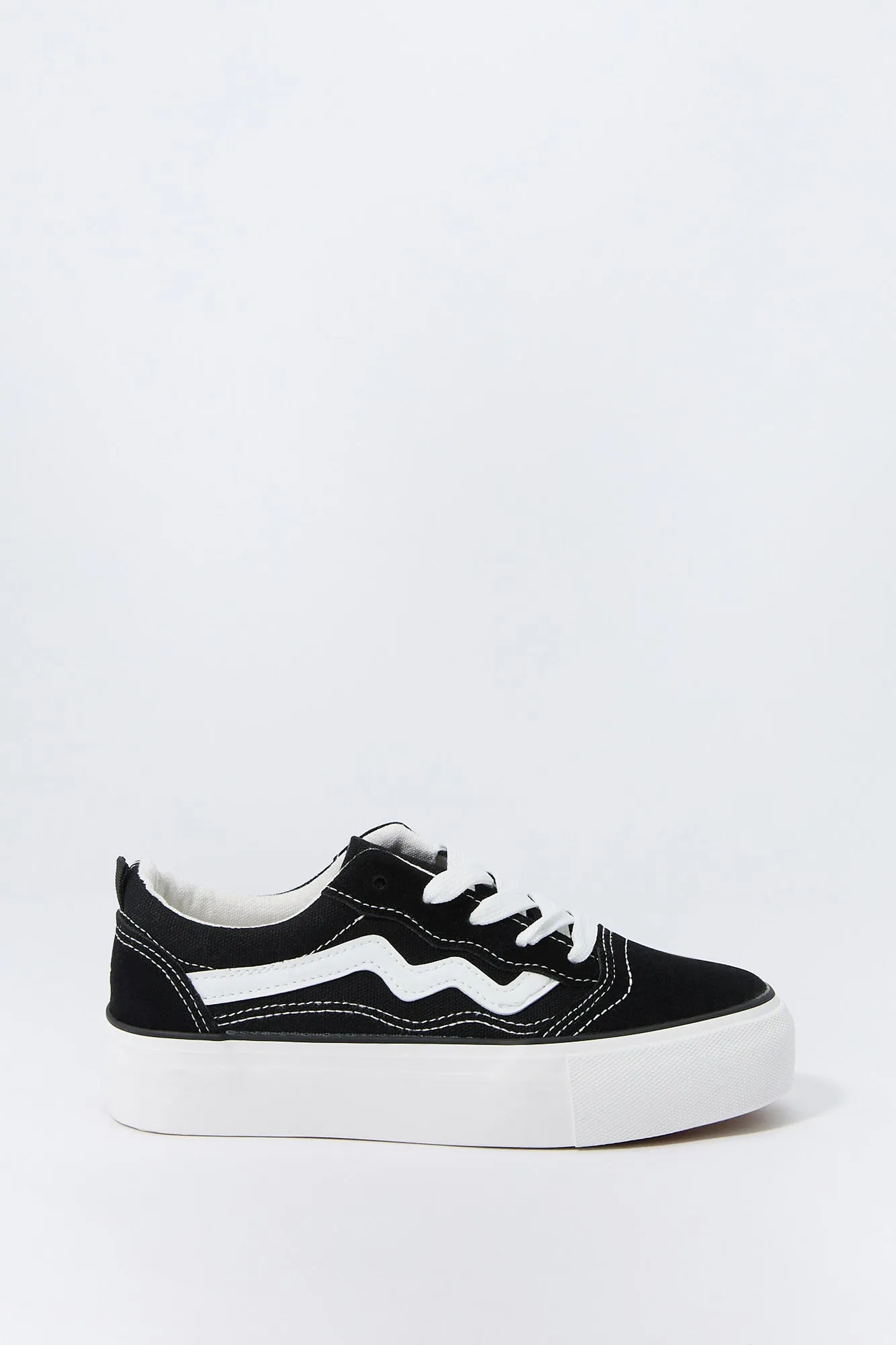Girls Platform Lace Up Sneaker sold by Urban Planet product image thumbnail 2