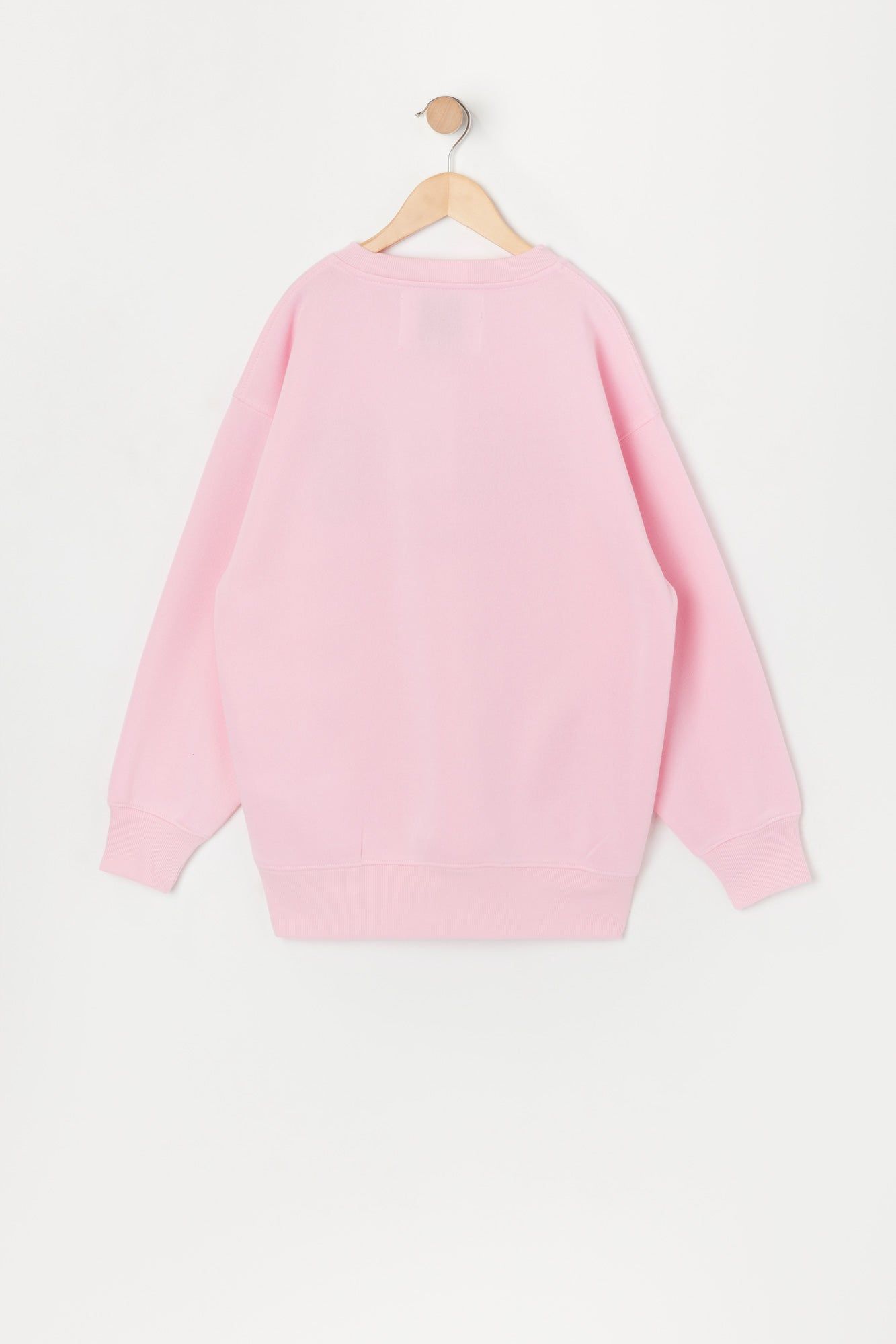 Girls Paris Twill Embroidered Oversized Sweatshirt sold by Urban Planet product image thumbnail 2