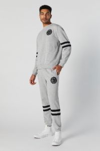 Los Angeles Graphic Fleece Varsity Jogger sold by Urban Planet