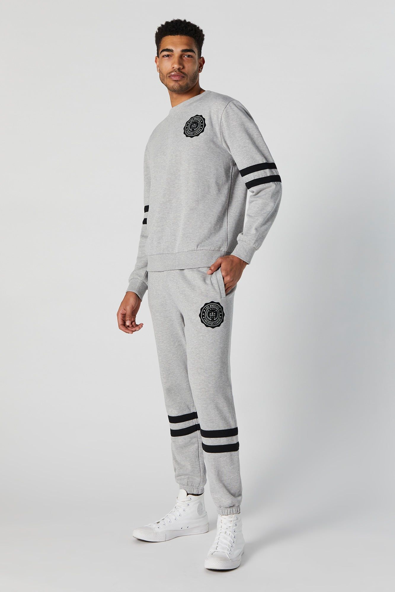 Los Angeles Graphic Fleece Varsity Jogger sold by Urban Planet product image thumbnail 2