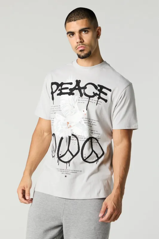 Peace Graphic T-Shirt sold by Urban Planet