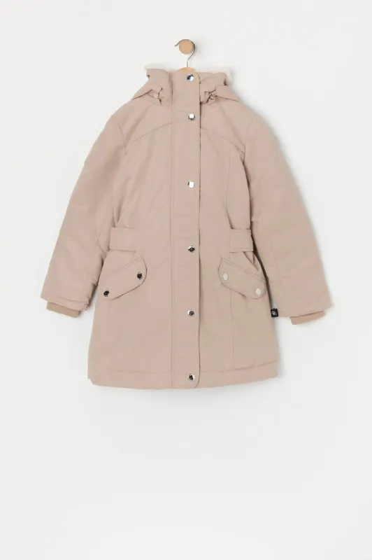Parka doublée de similifourrure pour fille sold by Urban Planet