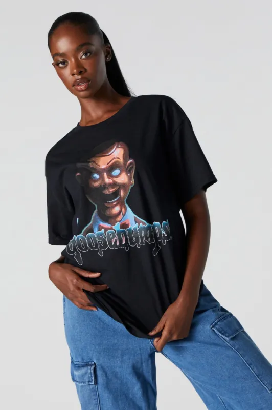 T-shirt de coupe garçonne à imprimé Slappy sold by Urban Planet