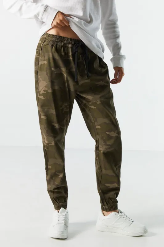 Camo Slim Jogger sold by Urban Planet