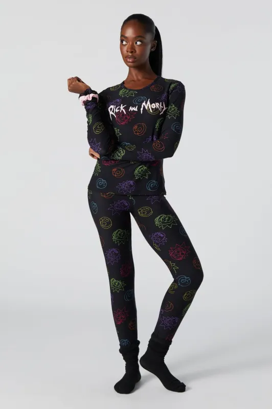 Ensemble pyjama à imprimé Rick and Morty sold by Urban Planet