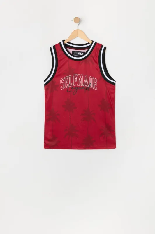 Boys Selfmade Graphic Basketball Jersey sold by Urban Planet