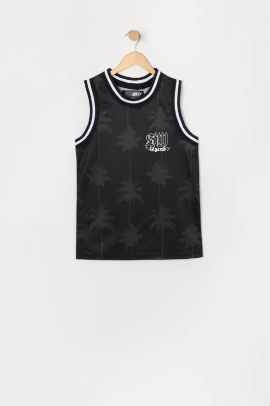 Boys Legend Graphic Basketball Jersey sold by Urban Planet