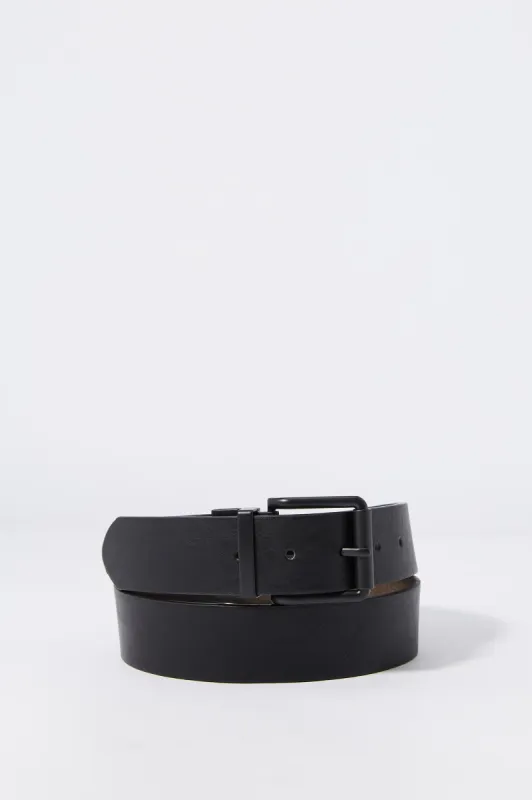 Faux Leather Reversible Belt sold by Urban Planet