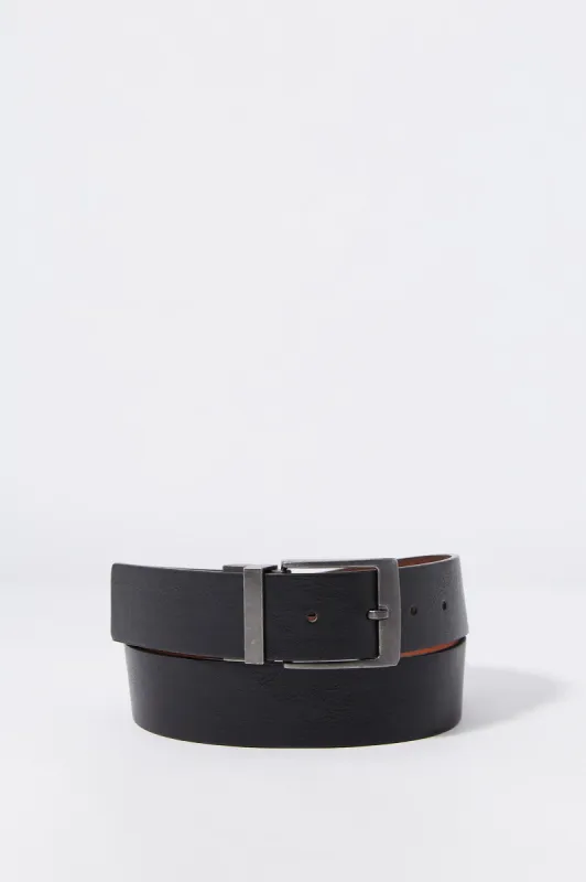 Faux Leather Reversible Belt sold by Urban Planet