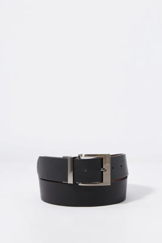 Faux Leather Reversible Belt sold by Urban Planet