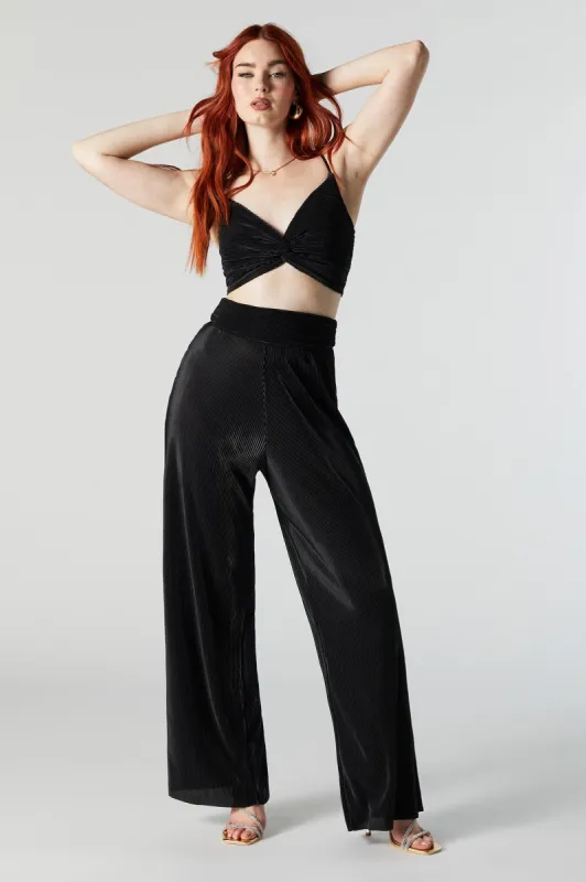 Pantalon à jambe large et taille haute sold by Urban Planet
