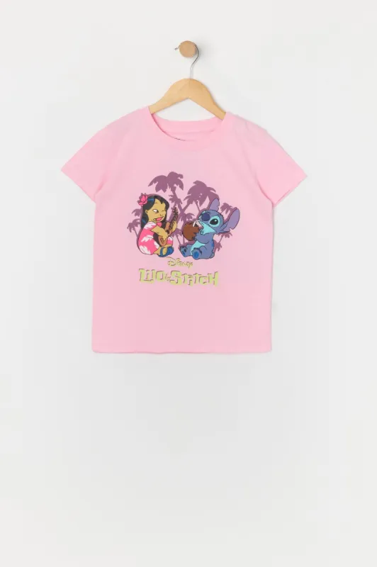 Girls Hawaiian Stitch Graphic T-Shirt sold by Urban Planet