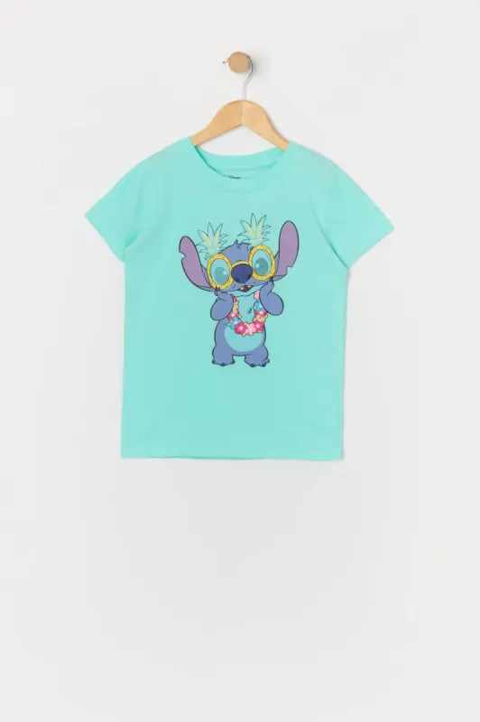 Girls Hawaiian Stitch Graphic T-Shirt sold by Urban Planet