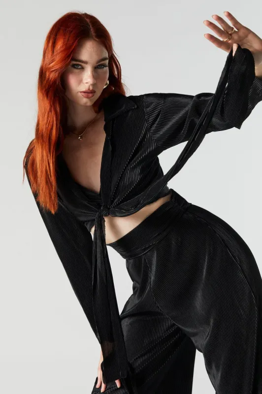 Haut à manches longues avec attache sold by Urban Planet