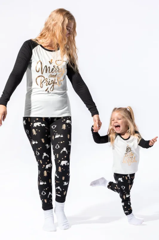 Fammy Jammies Xmas Tinsel Town 2 Piece Pajama Set sold by Urban Planet