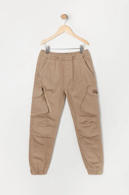Jogger cargo avec fermeture à glissière pour garçon sold by Urban Planet