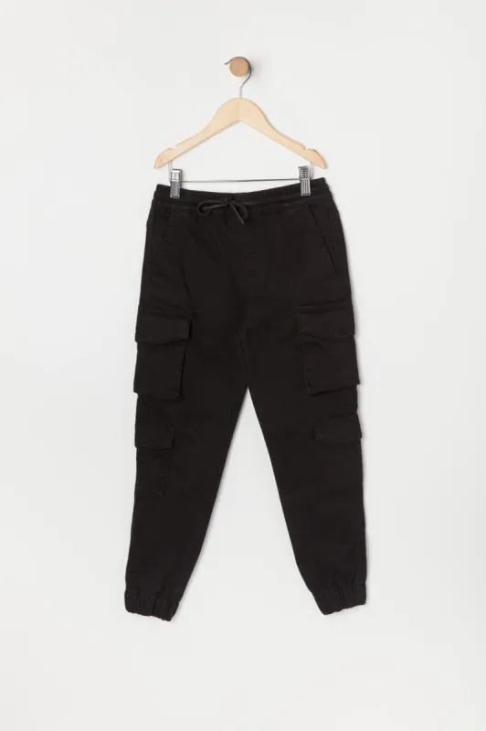 Pantalon de jogging cargo avec poches multiples pour garçon sold by Urban Planet