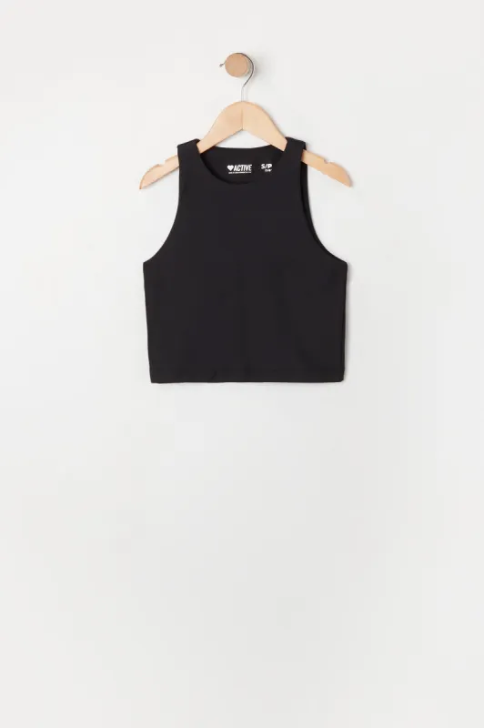 Girls Active High Neck Tank sold by Urban Planet