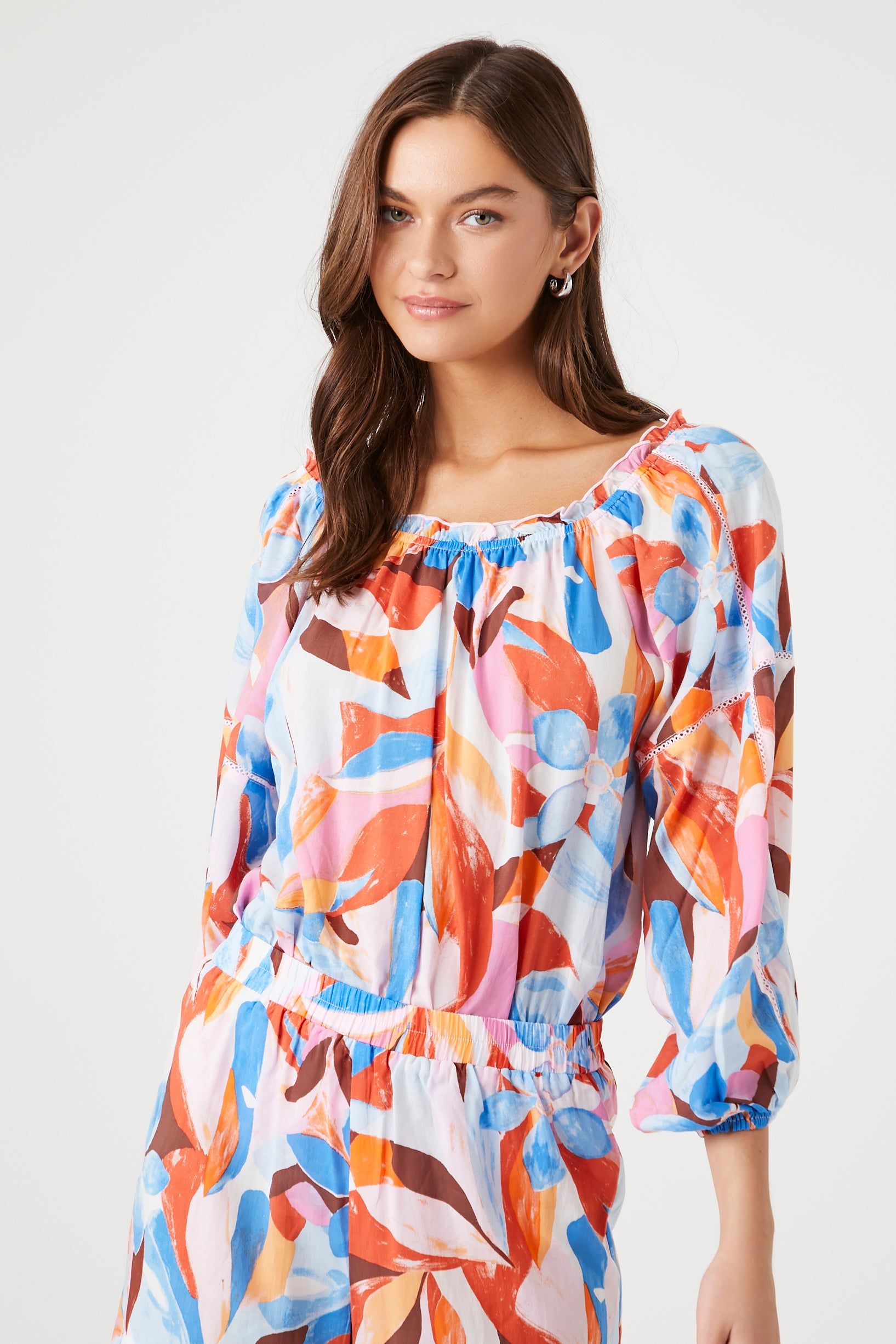 Maillot volanté fleuri sold by Urban Planet